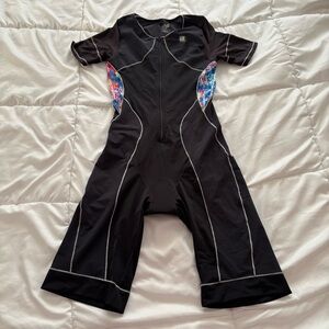 Women's Black Triathlon Suit